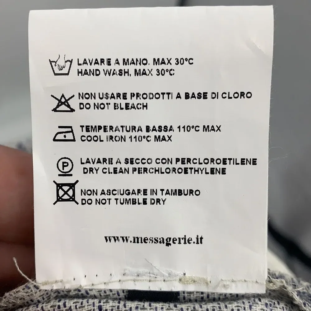 Messagerie Patrizio Piscaglia Tweed Shorts Sz 40 - Picture 8 of 9